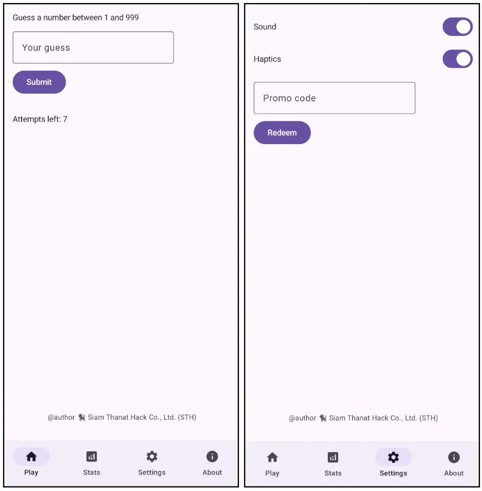Challenge overview showing the Bangkok Casino app
