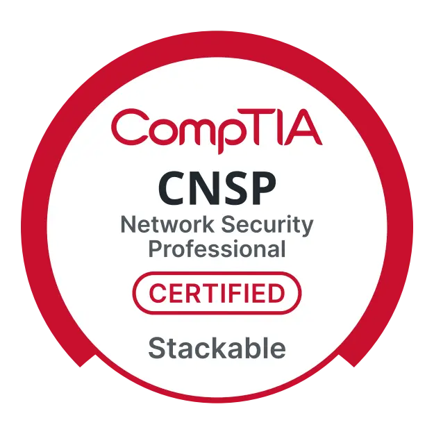 CompTIA Certified Network Security Professional (CNSP) logo