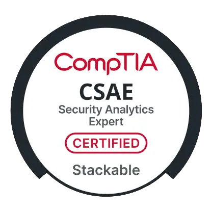 CompTIA Security Analytics Expert (CSAE) logo