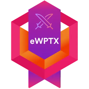 INE Security Web Application Penetration Tester eXtreme (eWPTX) logo