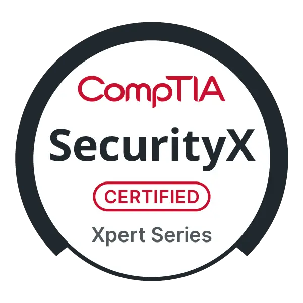 CompTIA SecurityX logo